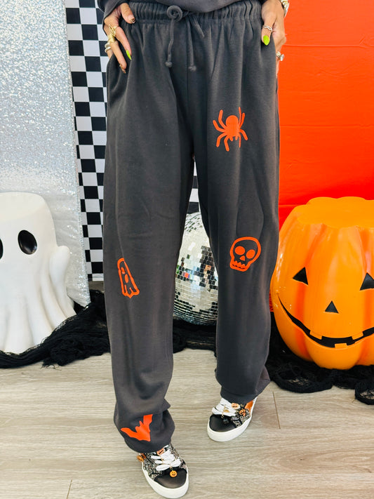 Spooky Charcoal Pants (Reg. and Plus)