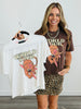 Embellished Print Tiger World Tour Graphic Tee (Reg.) - 2 Colors