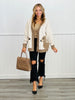 Ivory Oversized Doggy Button Up Cardigan (Reg.)