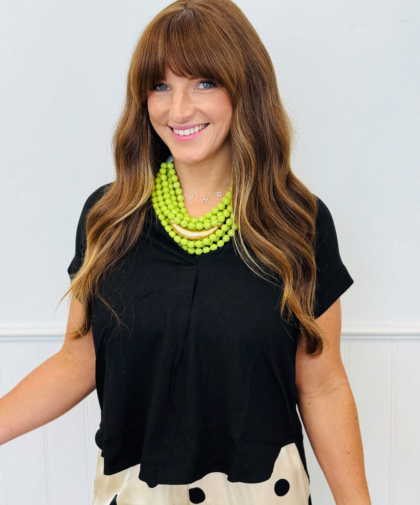 Linen Blend Blouse (Reg & Plus) - 3 Colors