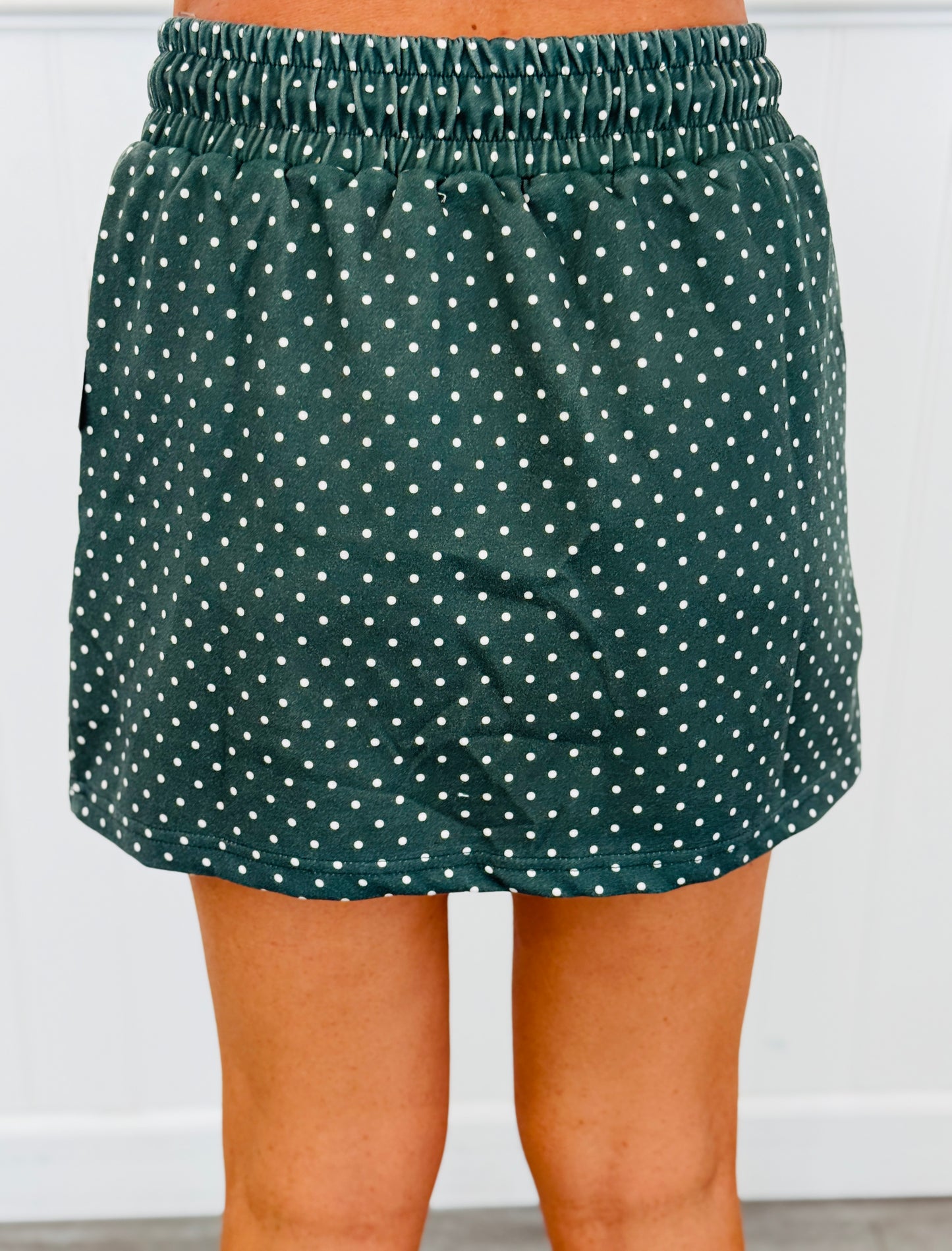 Polka Dot Drawstring Skort (Reg.) - 4 Colors