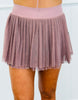 Mesh Baseline Tennis Skirt (Reg)-3 colors