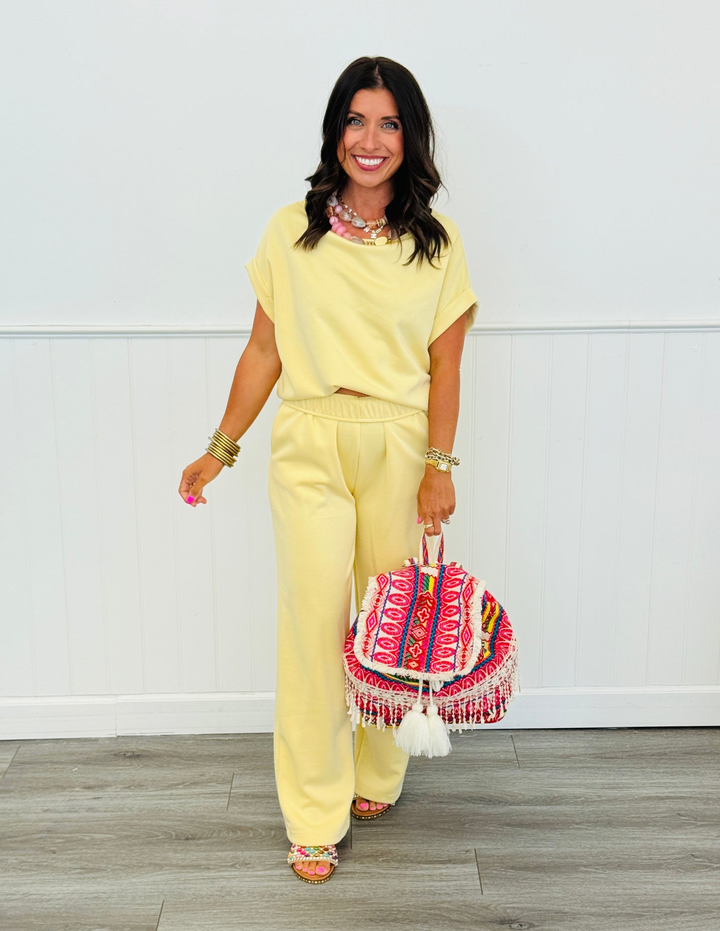 Lemonade Scuba Modal Pants (Reg.)