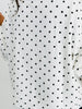 Queen Of Sparkles Polka Dot Christmas Tree Mockneck Sweatshirt (Reg. & Plus)