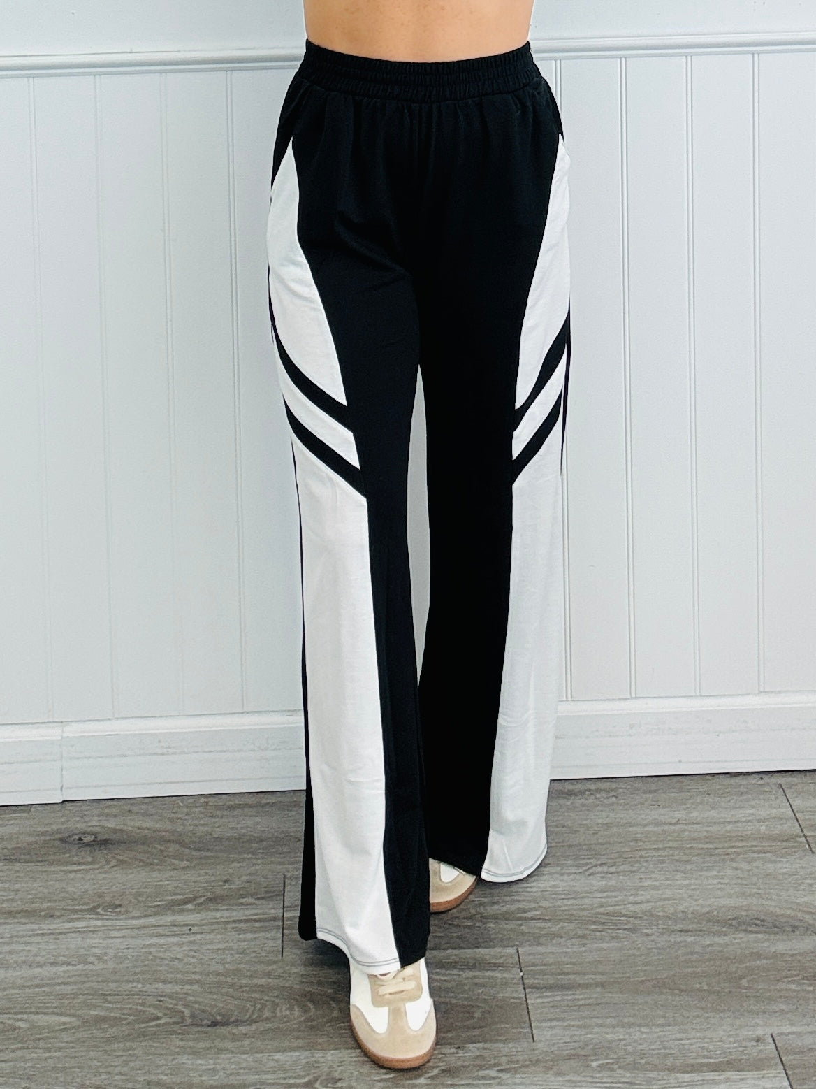 Color Block Zip Jacket Pants Set (Reg.) - 2 Colors