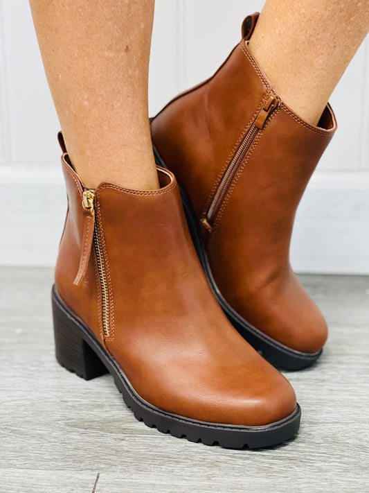 Brown Urban Edge Ankle Boots
