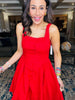 30a- Sleeveless Button Down Mini Dress- 2 Colors