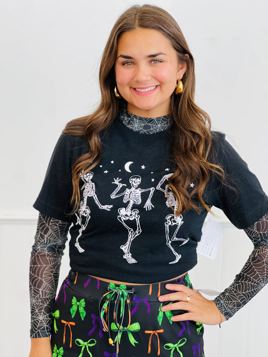 Dancing Skeletons Tee (Reg & Plus)