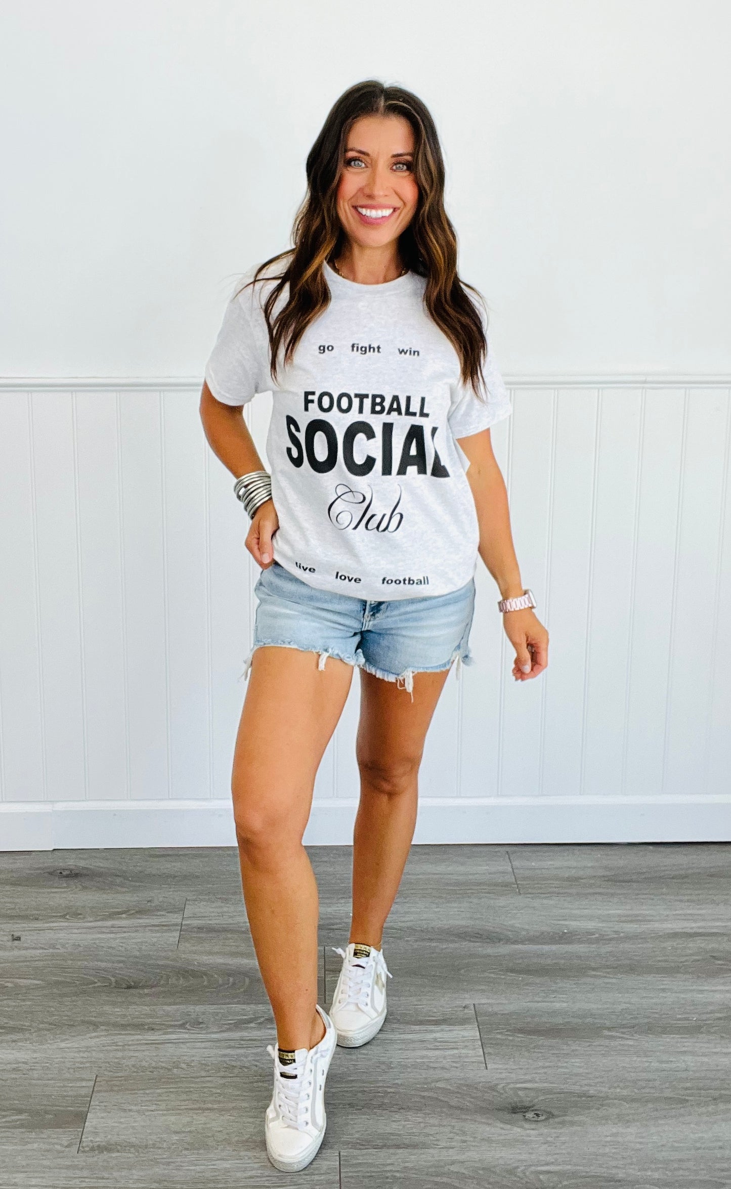 Football Social Live Love Tee (Reg. and Plus)