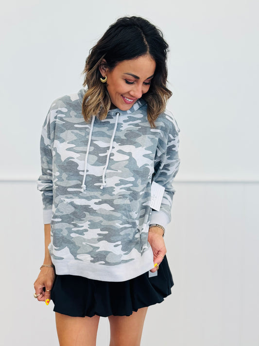 Camo French Terry Hoodie Sweatshirt (Reg.)