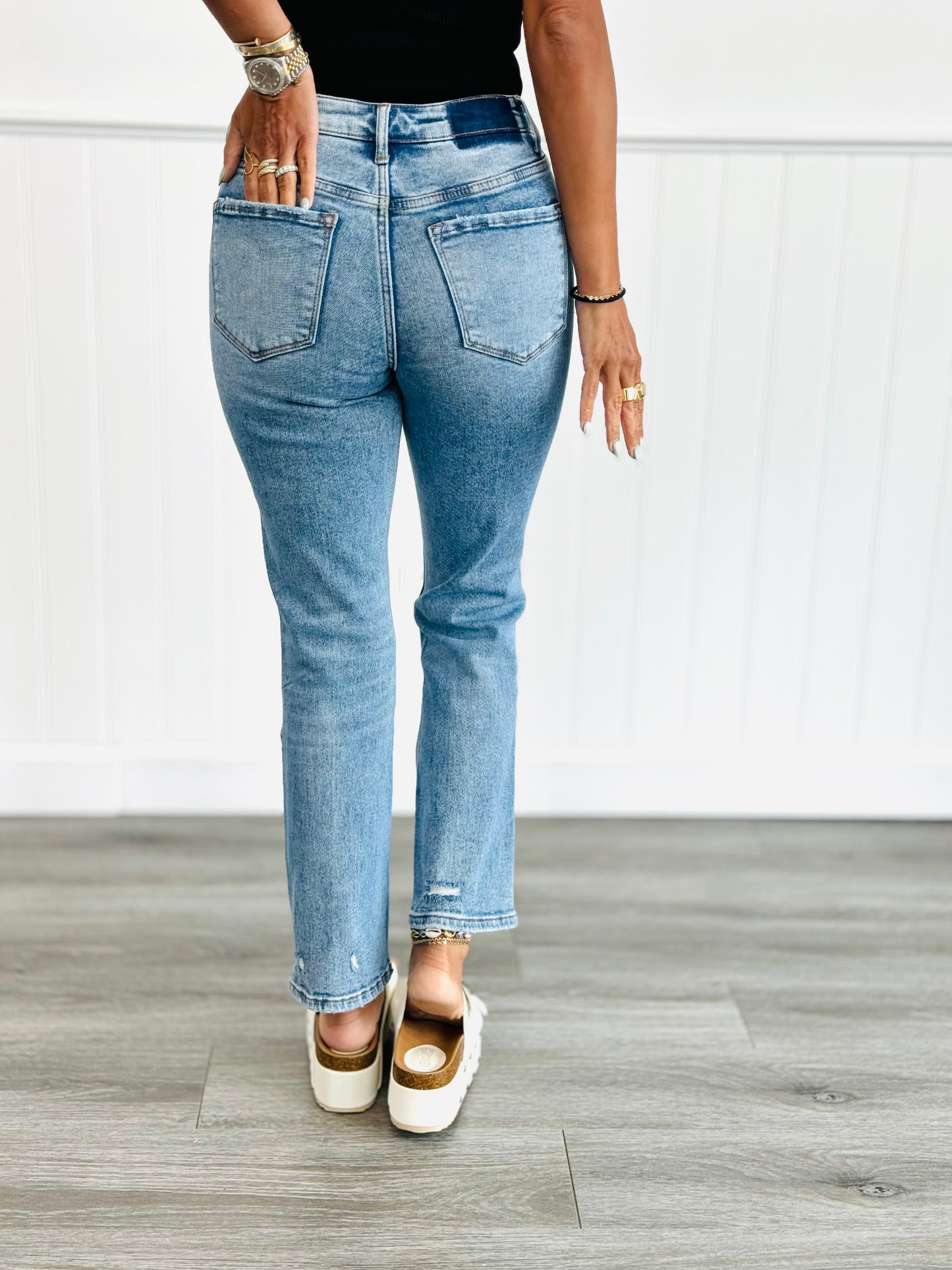 Idolized Slim Ankle Jeans (Reg & Plus)