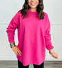 Elevated Crew Neck Top (Reg & Plus)-2 Colors