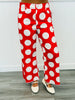 Red Beauty Big Polka Dot Trouser Pants (Reg.)