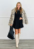 Leopard Faux Fur Jacket (Reg.)