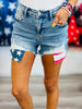 Judy Blue Party In The USA Shorts (Reg. and Plus)