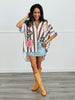 Brown Zebra/Stripe Better Late Than Ugly Top (One Size)
