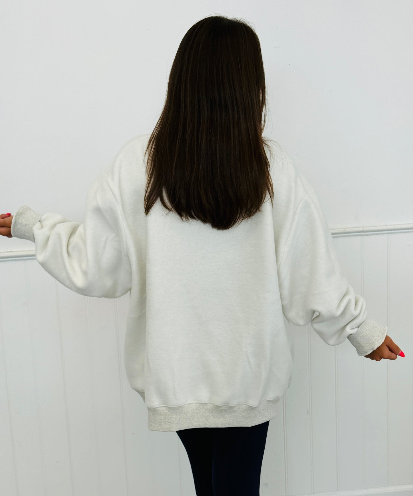 Ash Grey Apres/Ski Reversible Graphic Sweatshirt (Reg.)