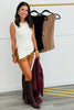 Asymmetric Action Ruched Top (Reg.)-3 Colors