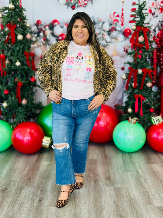 Pink Nutcracker Graphic Tee (Reg. and Plus)