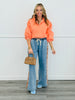 Camo Side Stripe Denim  Pants (Reg & Plus)