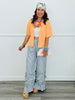 Apricot Half Sleeve Cardigan (Reg.)