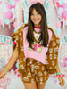 Light Brown Ginger House Sweatshirt/Shorts Set (Reg.)
