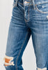 Suffice High Rise Cropped Straight Leg Pants (Reg. and Plus)