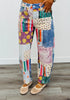 Jewel Patch Barrel Pants (Reg.)