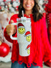 Happy Face Santa Rhinestone 40oz Tumbler