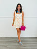 Cream Multi Fish Print Romper (Reg & Plus)