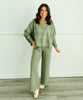 Textured Sweater & Pants Set (Reg)-3 Colors