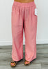 Wide Leg Pull On Pants (Reg & Plus) 4 Colors