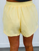 Lemon Side Slit Shorts & Cardigan Set (Reg. and Plus)