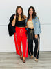 Cheetah Side Stripe Windbreaker Pants (Reg.) - 2 Colors