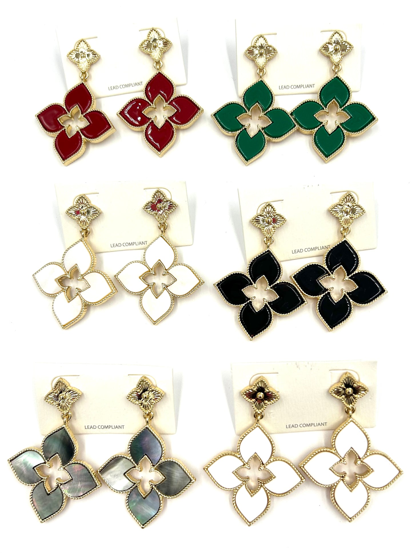 The Fortune Drop Earrings  - 6 Colors