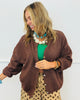 Brown Button Up Sweater Cardigan (Reg.)