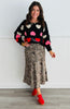 Iris Leopard Midi Skirt (Reg.)