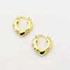 TJ - The Dome Star Gold Hoop Earrings