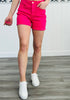 Judy Blue Couldn't Be Better Magenta Shorts (Reg. and plus)