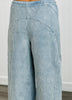 Denim Mineral Washed Pinstripe Drawstring Pants (Reg.)