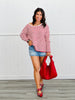 Striped Round Neck Sweater Top (Reg.)-2 Colors