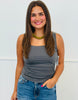 Active Ruched Tank Top (Reg.) - 5 Colors