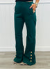 Dear Scarlett Magic Gold Button Wide Leg Pants (Reg. and Plus) - 7 Colors