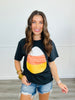 Glitter Candy Corn Graphic Tee (Reg. & Plus)