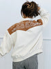 Ivory Multi Western Snap Button Up Jacket (Reg.)