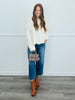 Oversized Side Slit Sweater Top (Reg.) - 2 Colors