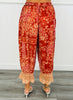 Rust Multi Boho Print Bloomer Pants (Reg. and Plus)