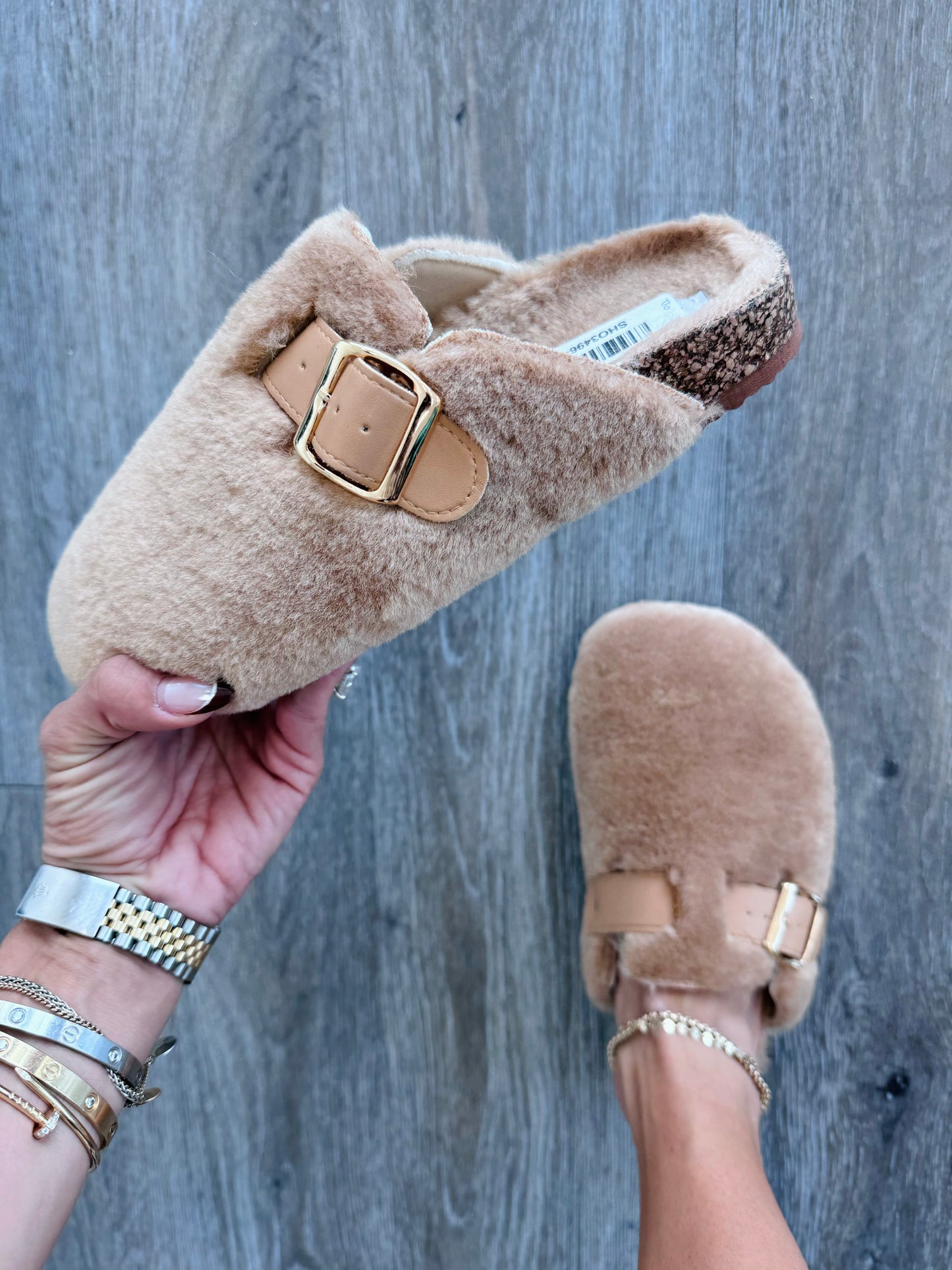 Teddy Around Town Slip On Mules