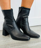 Black Strut Your Stuff Ankle Boots