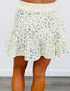 Ditsy Floral Mini Skirt (Reg.) - 2 Colors